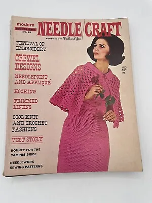 Modern Needlecraft Number 55 Summer  1969 Magazine Vintage • $15