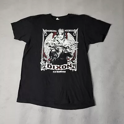 Daryl Dixon The Walking Dead Mens T Shirt M Black AMC 2014 Graphic  • $30