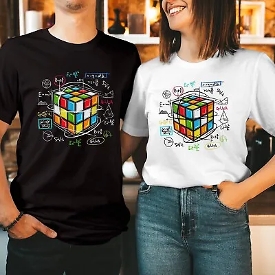 T-Shirt (150) Pi Day World Maths Day Rubik Cube Mathematics Teacher Kids Gift • £9.99