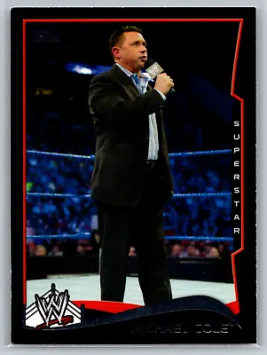Michael Cole 2014 Topps WWE Black Parallel #32 Superstar Card Commentator • $1.99