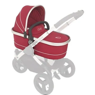 ICandy Peach Jogger Carrycot - Cranberry • £50
