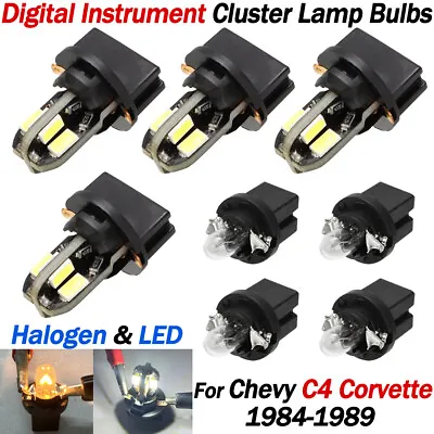 For 84-89 Corvette C4 LED Dash Digital Instrument Cluster Lamps Halogen Upgrade • $29.69