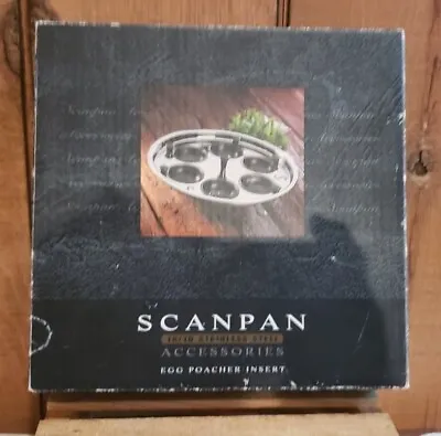 $35 • Buy Scanpan Stainless Steel 10.25 Inch Egg Poacher Insert