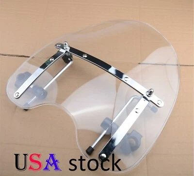 $52 • Buy Clear Windscreen Windshield For Yamaha V-Star XVS1100 XVS650 XVS1300 XVS950