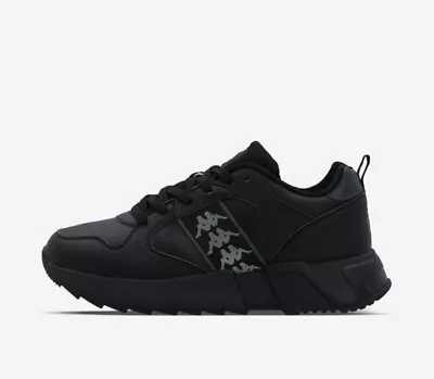 Kappa Tendenza Womens Sport Black Trainers - Boxed • £22.49