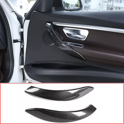 Carbon Fiber Door Handle Panel Cover For BMW F30 F31 F32 F34 F36 F80 F82 M3 M4 • $17.99