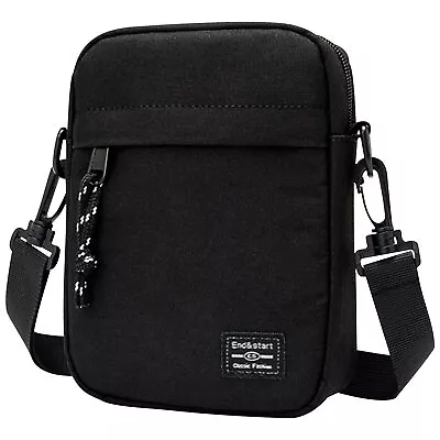 Small Crossbody Bag Shoulder Bag For Men Women Mini Messenger Bag Water Resistan • $15.68