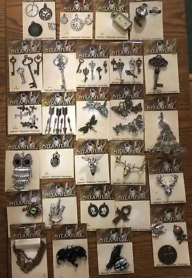 NEW Solid Oak Inc. STEAMPUNK Jewelry  Charms YOUR CHOOSE • $5.99