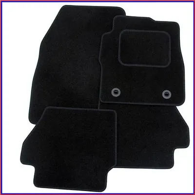 VAUXHALL CORSA C (2000- 2007) Tailored Black Car Floor Mats Carpets & Clips • $15