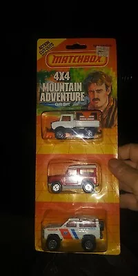 Matchbox 1990 4x4 Mountain Adventure Gift Set  • $30