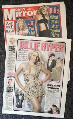 £11.99 • Buy Daily Mirror Newspaper 30 Mar 2006 Doctor Who Billie Piper Front Cover & Feature
