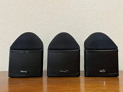 3x Mirage NANOSAT Satellite Speaker. For Home Theater System.Omnipolar.100% Work • $89