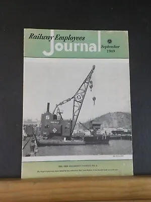 Railway Employees Journal 1949 September Cotton Belt Shops MP • $15