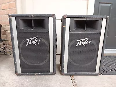 Peavey 112H PA Speakers (Pair Of 2) Made In The USA • $199