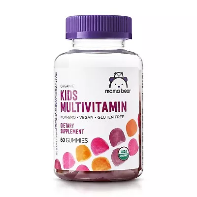 Mama Bear Organic Kids Multivitamin 60 Gummies EXP 12/2025 • $8.88