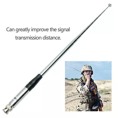 9 -51  27MHz BNC Telescopic Antenna For Handheld/Portable CB Walkie Talkie  A • $13.99