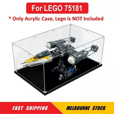 Display Case For LEGO 75181 Star Wars Y-Wing Starfighter Dust Proof Glue Free • $139.95