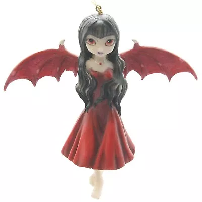 Rare Red Winged Vampire Fairy Strangeling Jasmine Becket-Griffith Ornament 3.5  • £9.99