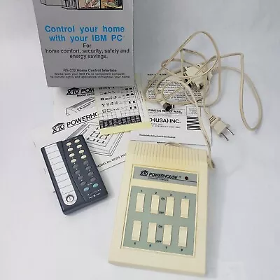 $69.99 • Buy Powerhouse X-10 Model RS-232 Home Control Interface & Camera Control CR12A Lot