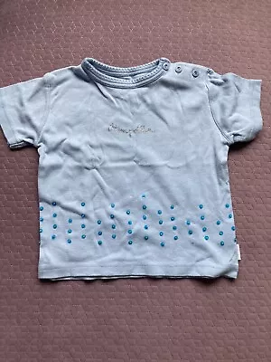 Pampolina Blue Sequin Designer Tshirt Age 3 • £4.99