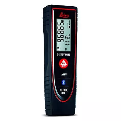 Leica DISTO D110 (LG808088) Compact Bluetooth Smart 60m Laser Distance Measurer • $351.95