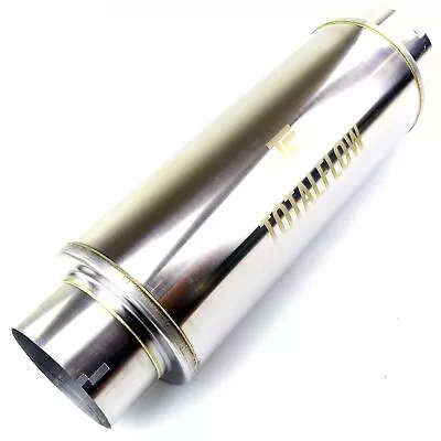 20721N Universal Notched Ends Exhaust Muffler 4 Inch ID | Diesel Exhaust Muffler • $164.33