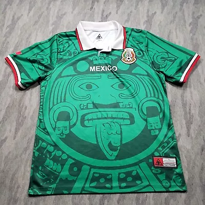 Madstrange Jersey Mens Large Green Mexico Futball Soccer • $17.99