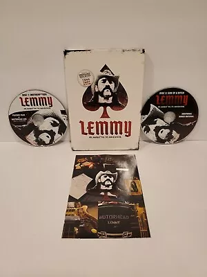 Lemmy 49% Motherf**ker 51% Son Of A Bitch 2-Disc DVD Set Biography Motorhead • $16.99