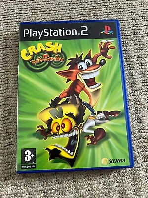 Crash TwinSanity Twin Sanity  - PS2 Playstation 2 Game - Very Rare • £24.99