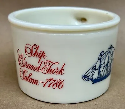 Vintage Old Spice Shaving Mug Cup Ship Grand Turk Salem 1786 Shulton USA • $8.99