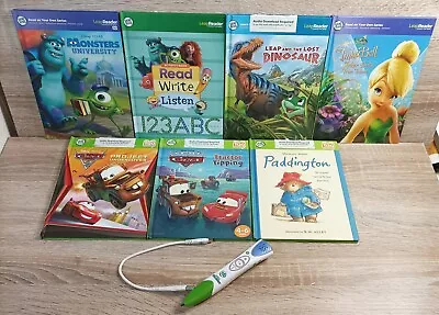 Leap Frog Tag Reading Pen & 7 Book Bundle • £18.45