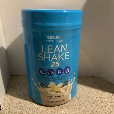 GNC Total Lean Shake 25 Burn French Vanilla 22oz • $42.99