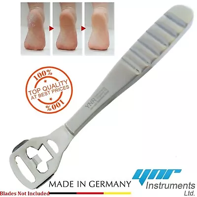 Foot Rasp File Scrubber Hard Dead-Rough Skin Callus Remover Pedicure Handle Only • £3.99