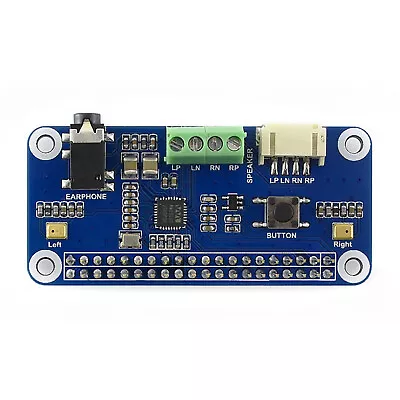 Audio Sound Card Speaker Kit For RPI Raspberry Pi Zero 2 W WH A 3 Model B Plus 4 • $39.99