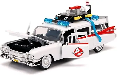 Jada 99731 1959 Cadillac Ghostbusters Ecto-1  Diecast Model 1/24 Scale.... • £41.95