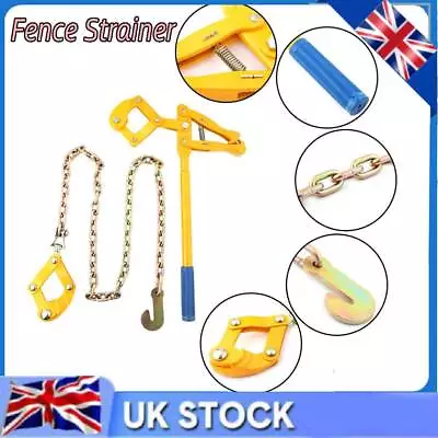 £26.99 • Buy Wire Fencing Strainer Plain & Barbed Chain Repair Tool Electric Fence Energiser