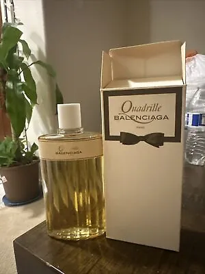 Vintage Quadrille Balenciaga Eau De Cologne Splash Perfume 80* 7OZ 200ml Classic • $299
