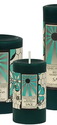 Sage Beeswax Votives - Sunbeam Candles. New. Free Shipping. • $11