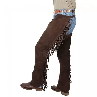 $62.99 • Buy Horse Western Smooth Suede Leather Cowboy Cutting Chaps Women  924F03