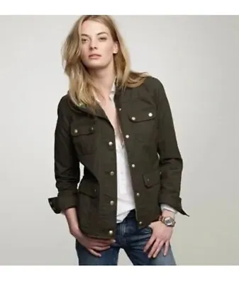 J Crew Downtown Field Jacket Olive S EUC • $12