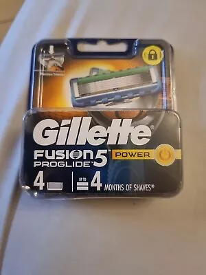 Gillette Fusion 5 Proglide Power Shaving Cartridges (4 Pack) • $15.99