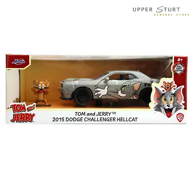 Tom & Jerry Dodge Challenger With Figure 1:24 Scale Diecast EXPERT PACKAGING • $69.99