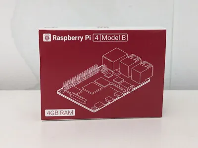 Raspberry Pi 4 Model B | 4GB RAM | New & Sealed | Made In UK • $47.95