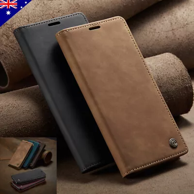 For OnePlus 11 8 8T 7 Pro Nord Case Luxury Magnetic Leather Wallet Flip Cover • $12.99