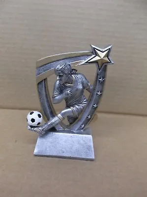 $3.29 • Buy Female Soccer Glossy Resin Trophy Award RST530