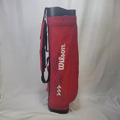 Wilson Golf Bag Vintage Red • $19.95