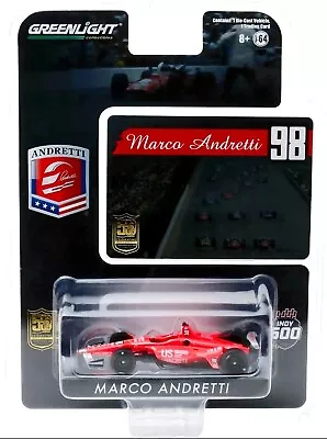 2019 Greenlight Mario Andrettis Grandson #98 Marco Andretti Indy 500 Tribute Car • $8