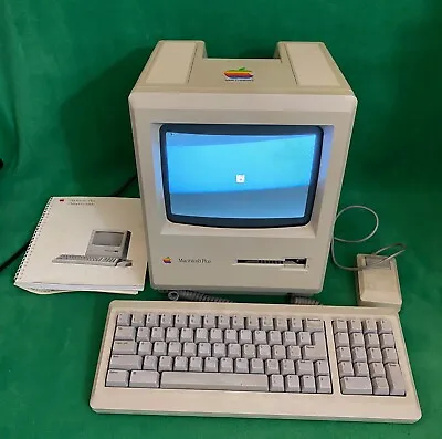 Apple Macintosh Plus 1MB Model M0001A With Original Box___PLEASE READ!!! • $699