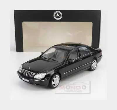 1:18 NOREV Mercedes Benz S-Class S600 (W220) 2005 Obsidian Black B66040659 Model • $135.84