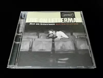 Live On Letterman Music From The Late Show CD Jerry Garcia Grisman Lou Reed REM • $44.99